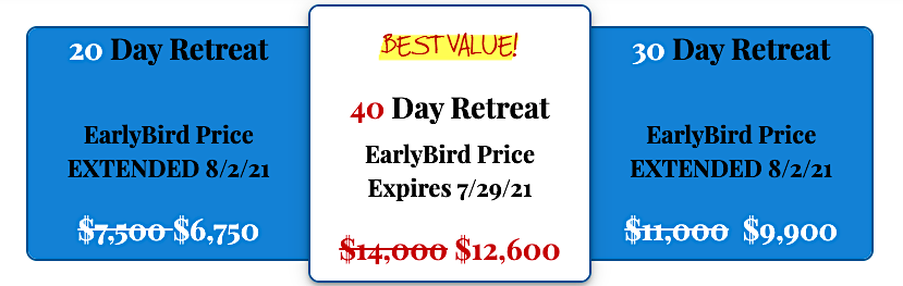EXTENDED EARLY BIRD