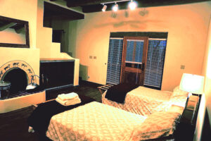 interior photo of the main lodge