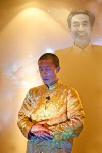 Master Mingtong Gu, with Dr Pang in the background