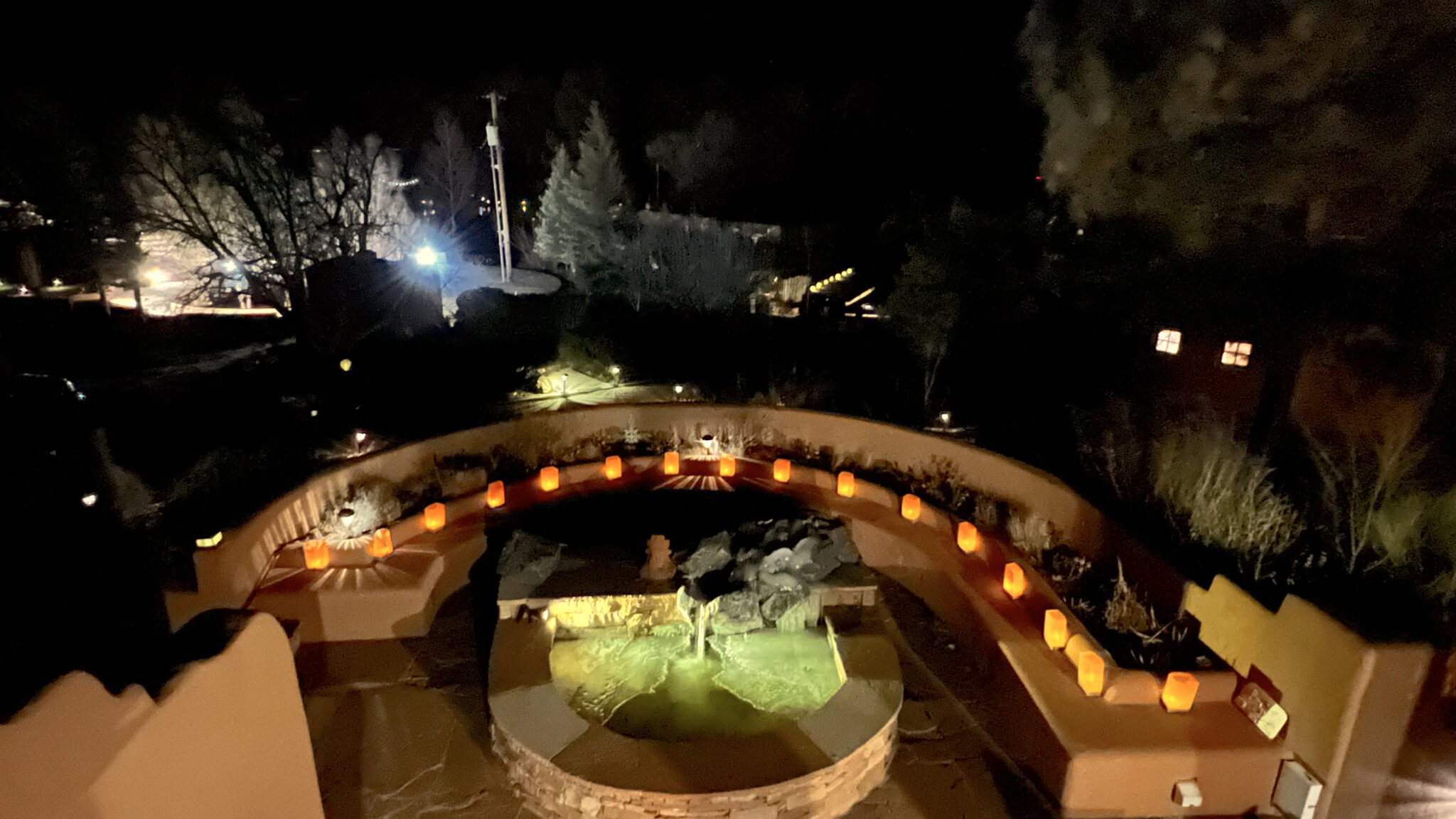 The Fountain Light at The Chi Center