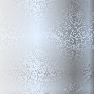 Intricate light blue mandala design with floral and geometric patterns on a subtle gradient background, ideal for meditation, wellness, or spiritual-themed projects.