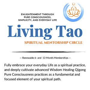 Living Tao Spiritual Mentorship Circle promotional graphic